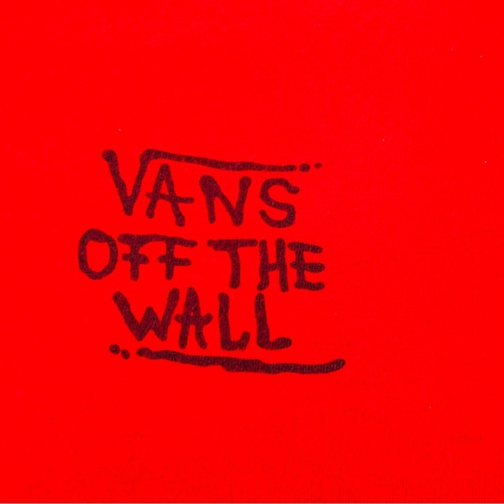 Vans X The Simpsons El Barto Men's T-Shirt Size X-Large Red Long Sleeve Graphic - Picture 13 of 14